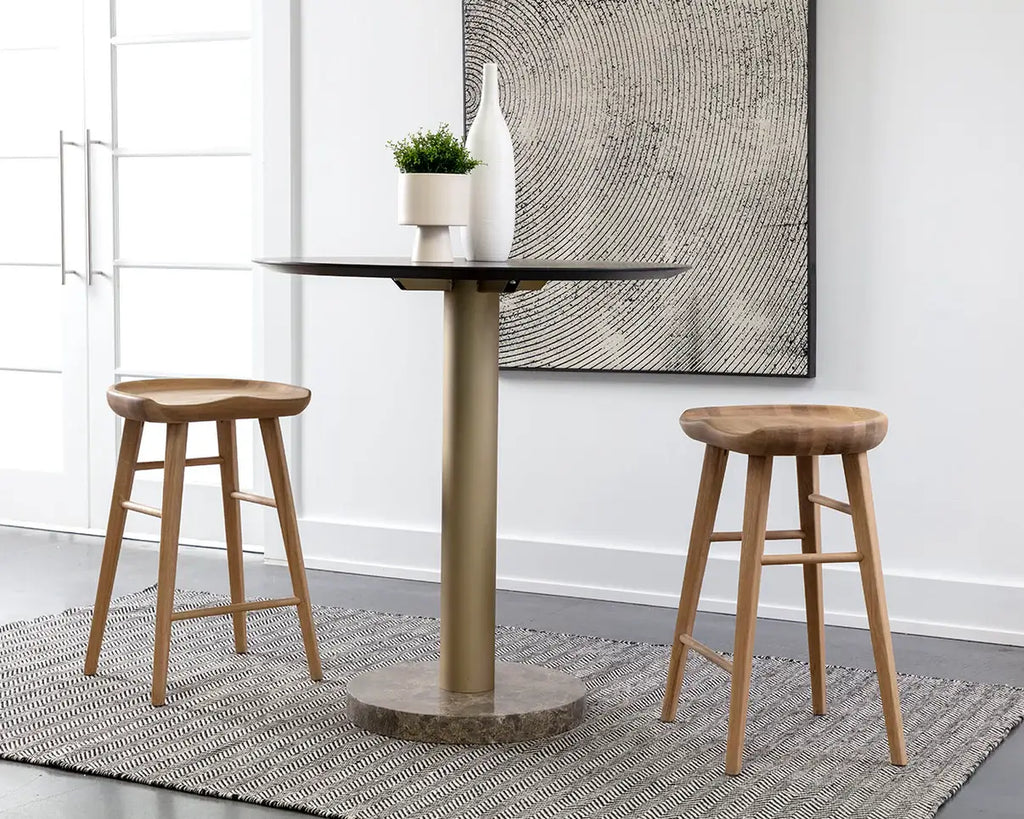 SUNPAN DOMINIC COUNTER STOOL - LIGHT OAK 110044