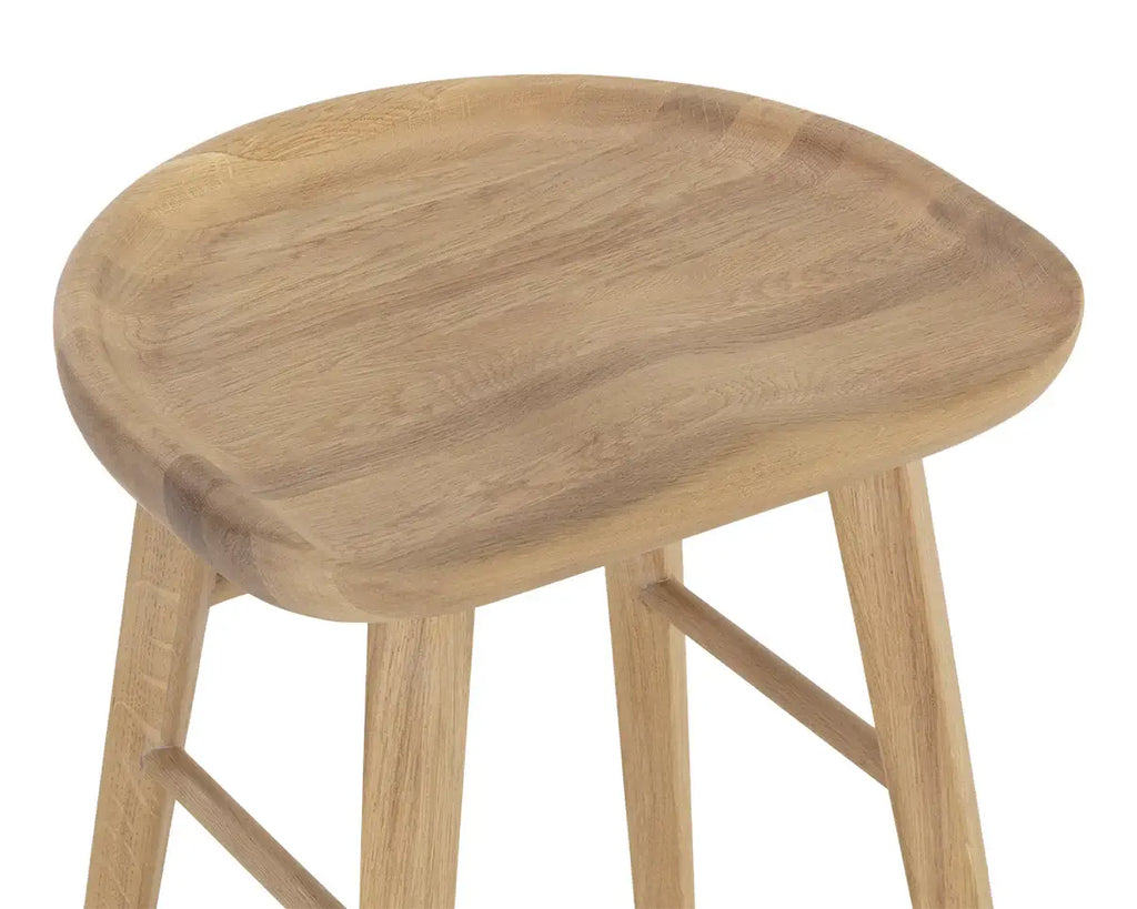SUNPAN DOMINIC COUNTER STOOL - LIGHT OAK 110044