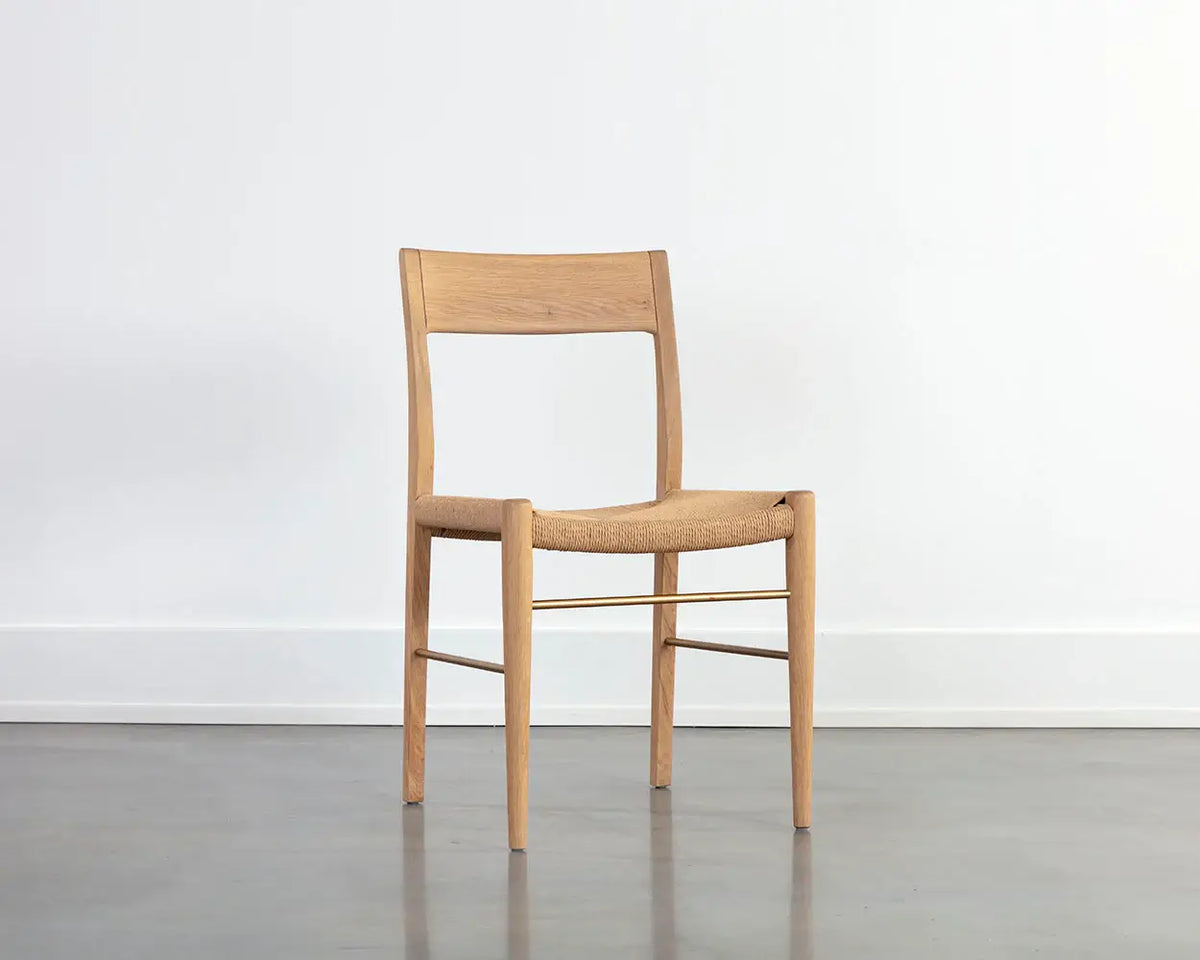 SUNPAN Bondi Dining Chair - Light Oak SET OF TWO 110045