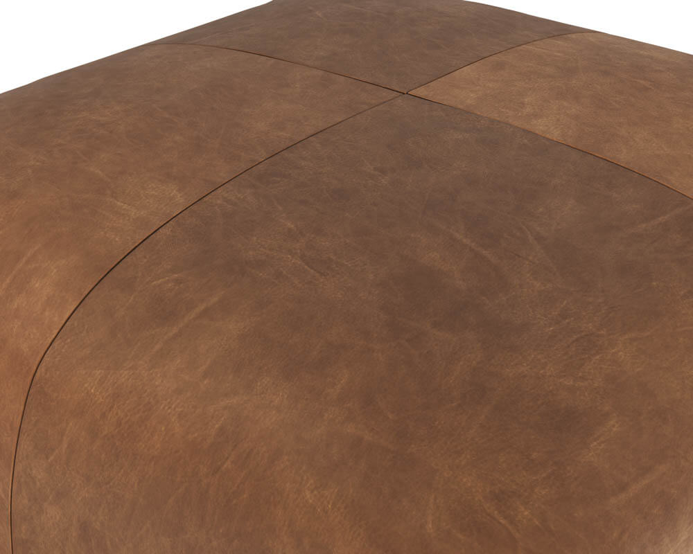 SUNPAN Elio Ottoman - Cognac Leather 111265
