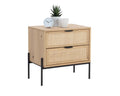 SUNPAN Avida Nightstand Rustic Oak 110134