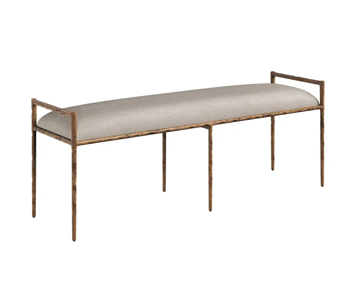 Sunpan Esai Bench  Zenith Taupe Grey 110136