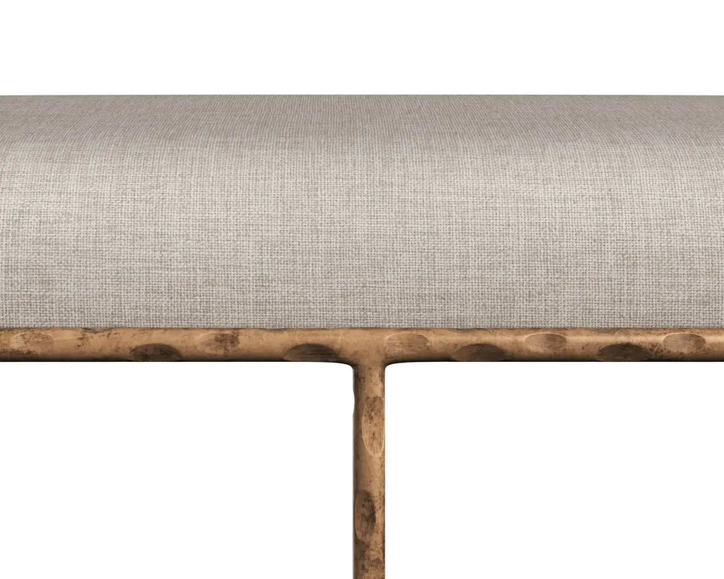 Sunpan Esai Bench  Zenith Taupe Grey 110136
