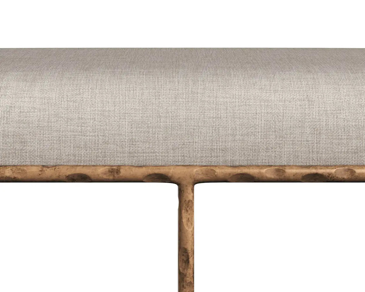 Sunpan Esai Bench  Zenith Taupe Grey 110136