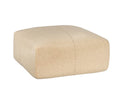 SUNPAN Elio Ottoman - Latte Leather 110145