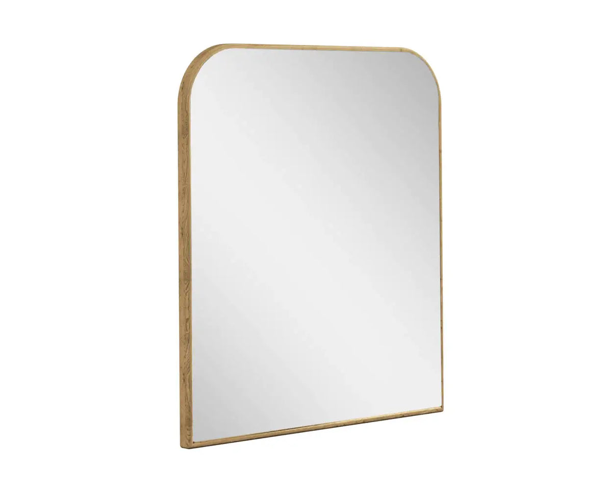 SUNPAN Calabasas Wall Mirror Rustic Oak 110175