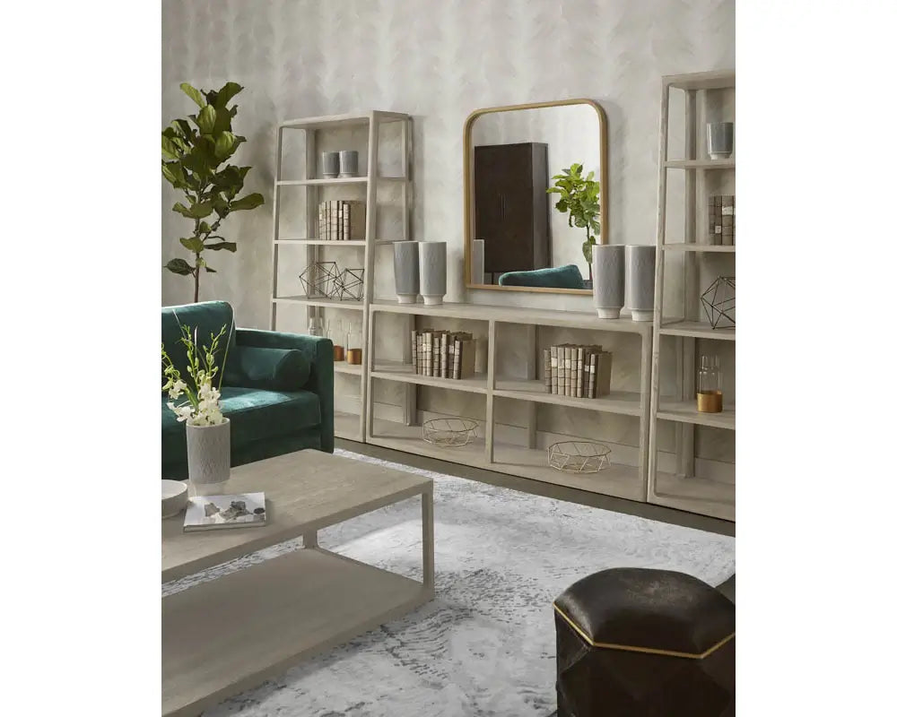 SUNPAN Calabasas Wall Mirror Rustic Oak 110175