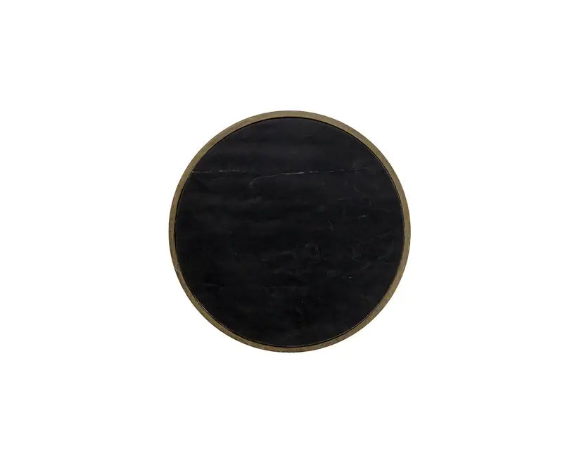 SUNPAN  Alicent End Table Black Marble 110190