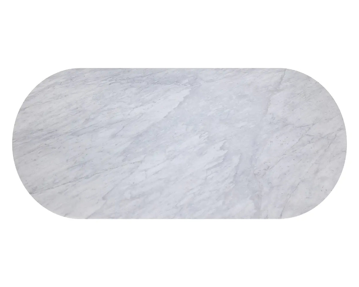 Sunpan Paloma Dining Table 84" Oval 110254