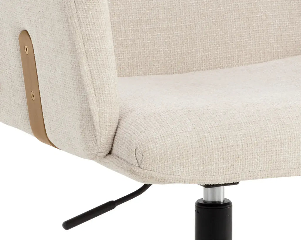 SUNPAN KALEV OFFICE CHAIR - CHACHA CREAM  110264