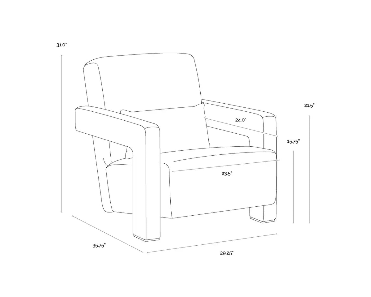 SUNPAN FORESTER LOUNGE CHAIR OLIVE 110380
