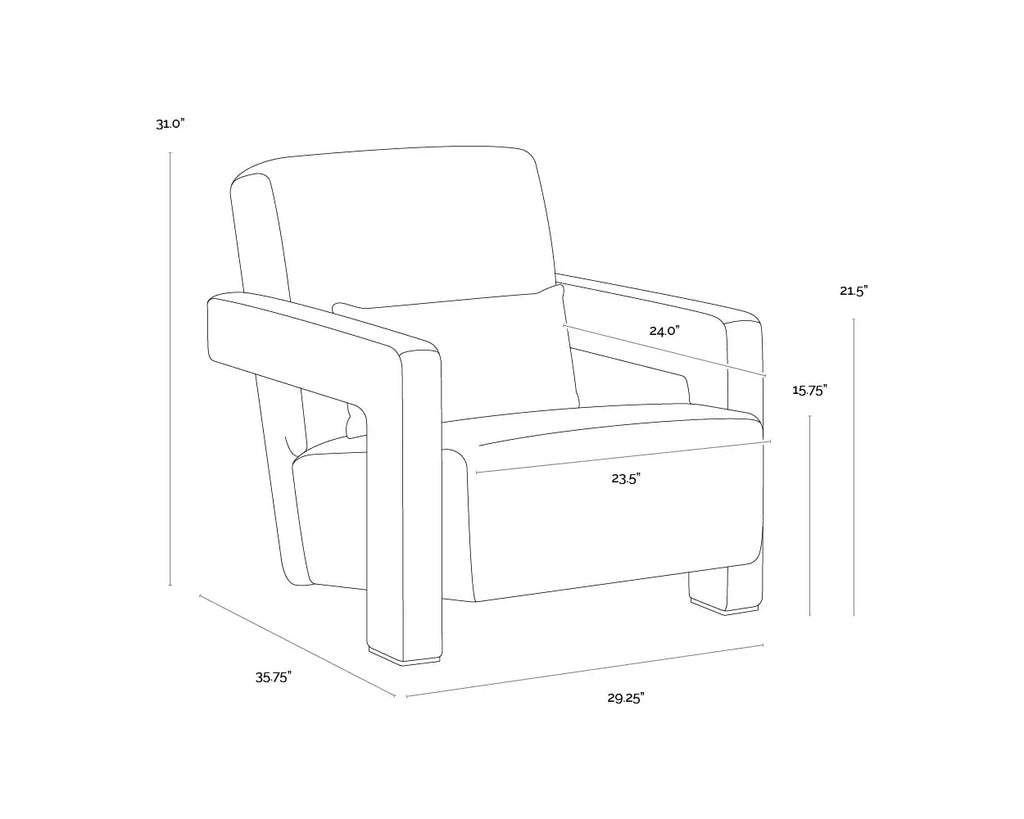 SUNPAN FORESTER LOUNGE CHAIR WHITE 110939