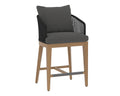 SUNPAN CAPRI COUNTER STOOL - NATURAL - GRACEBAY GREY 110439