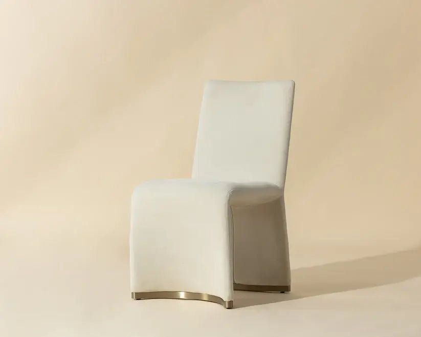 SUNPAN ILUKA DINING CHAIR IVORY SET OF TWO 110454