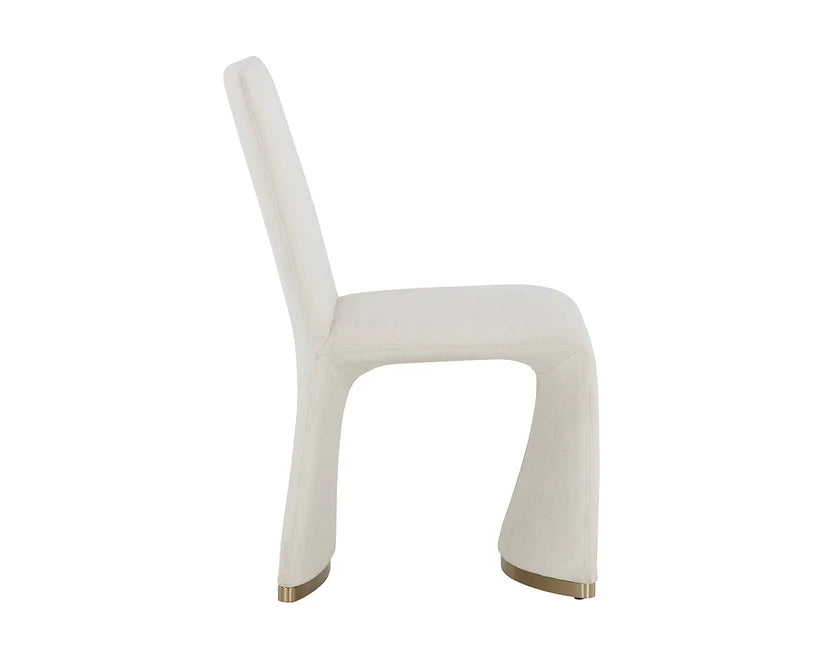 SUNPAN ILUKA DINING CHAIR IVORY SET OF TWO 110454