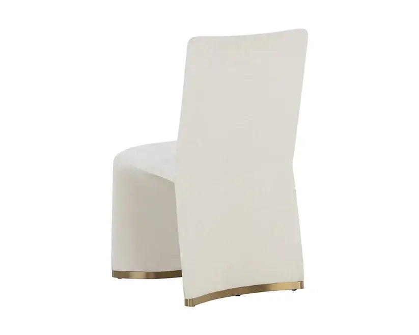 SUNPAN ILUKA DINING CHAIR IVORY SET OF TWO 110454