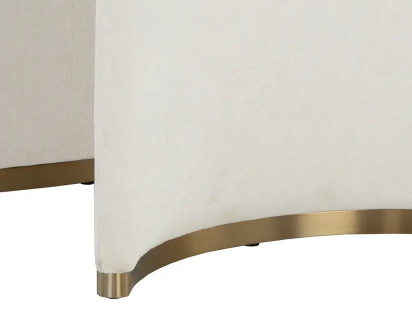 SUNPAN ILUKA DINING CHAIR IVORY SET OF TWO 110454