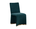 SUNPAN ILUKA DINING CHAIR TEAL SET OF TWO 110455