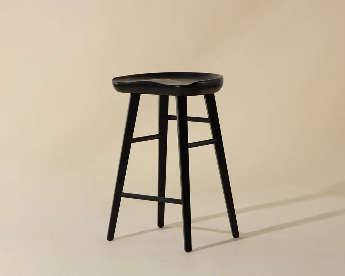 SUNPAN DOMINIC COUNTER STOOL - BLACK 110460