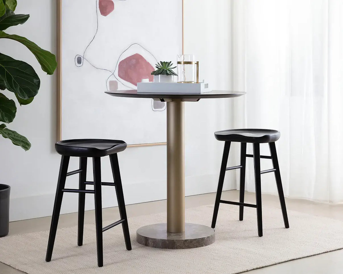 SUNPAN DOMINIC COUNTER STOOL - BLACK 110460