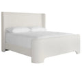 SUNPAN  IVES BED - KING - COPENHAGEN WHITE 112524