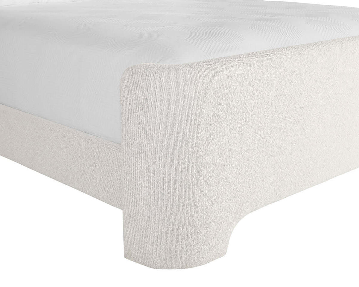 SUNPAN  IVES BED - QUEEN - COPENHAGEN WHITE 112568