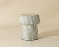 SUNPAN   BRIE END TABLE - MARBLE LOOK - SAND MARBLE 110476
