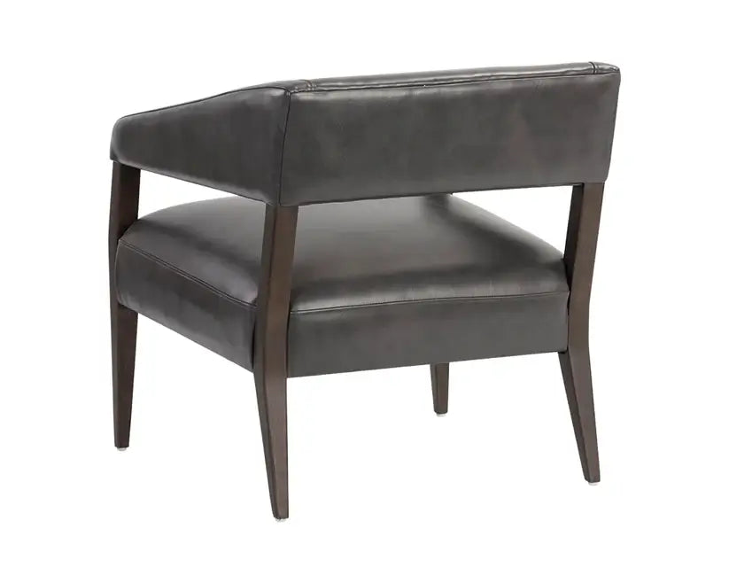 Sunpan Carlyle Lounge Chair Brentwood Charcoal 110530