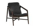 Sunpan Cinelli Lounge Chair Brentwood Charcoal 110538