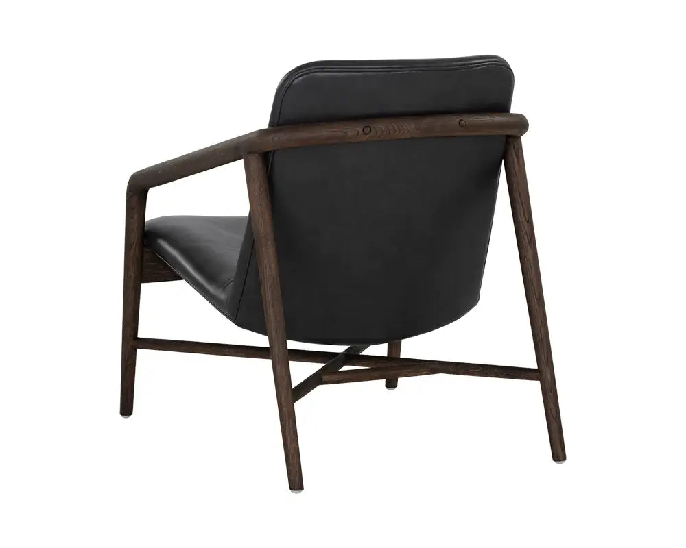 Sunpan Cinelli Lounge Chair Brentwood Charcoal 110538