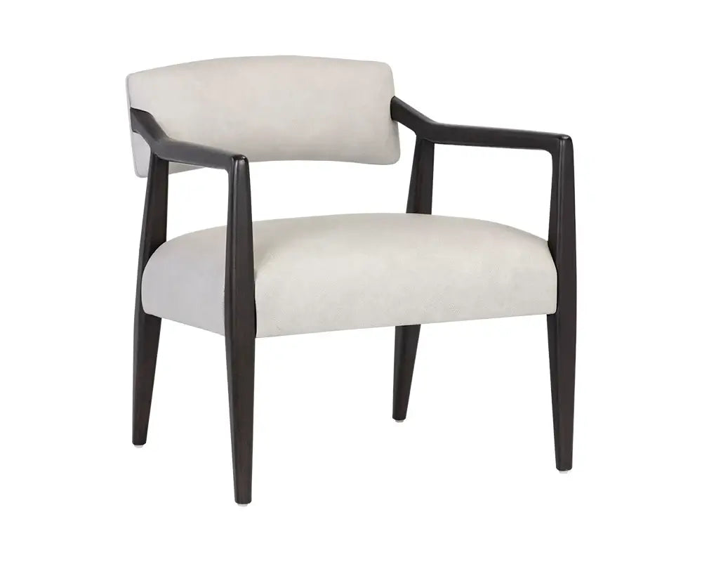 Sunpan Keagan Lounge Chair Saloon Light Grey 110561