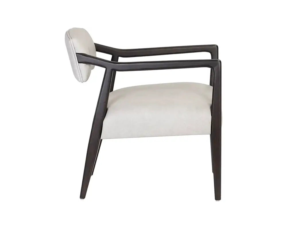 Sunpan Keagan Lounge Chair Saloon Light Grey 110561