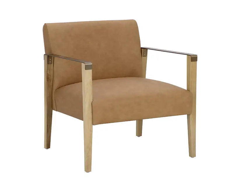 SUNPAN Earl Lounge Chair - Rustic Oak 110602