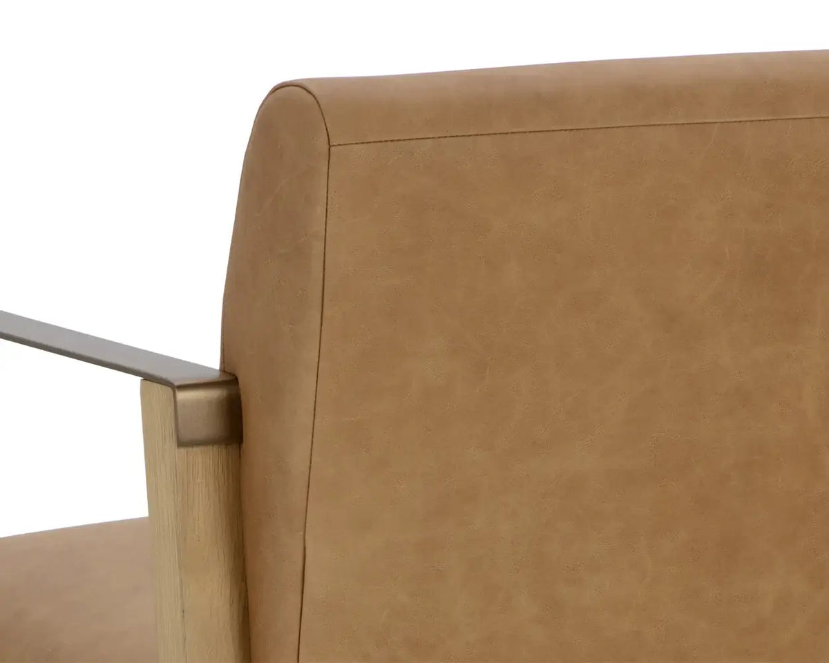 SUNPAN Earl Lounge Chair - Rustic Oak 110602