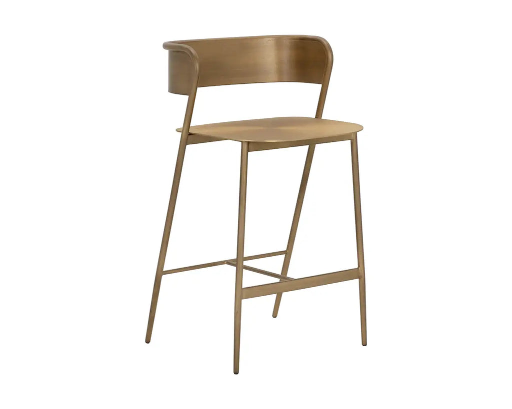 SUNPAN Keanu Counter Stool Gold 110612