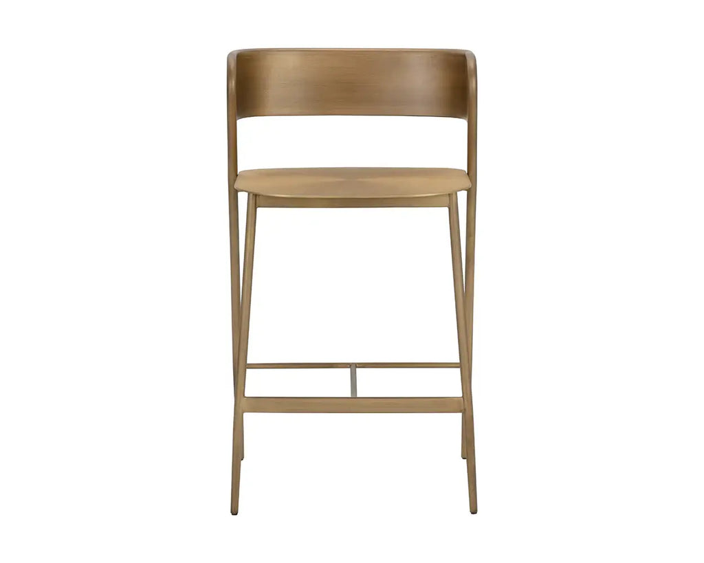 SUNPAN Keanu Counter Stool Gold 110612