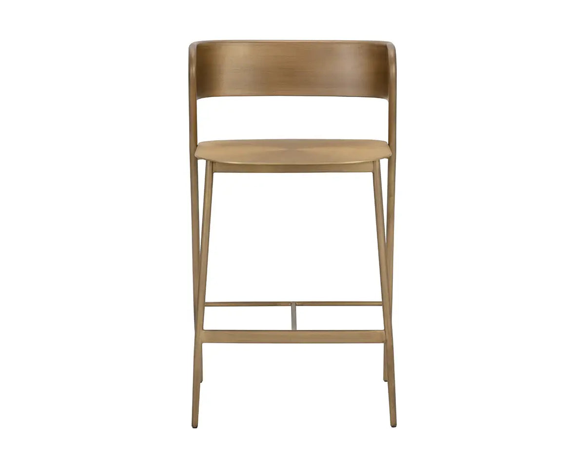 SUNPAN Keanu Counter Stool Gold 110612