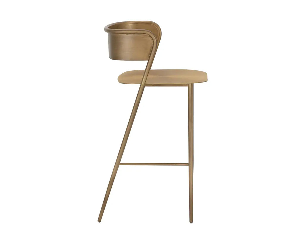 SUNPAN Keanu Counter Stool Gold 110612