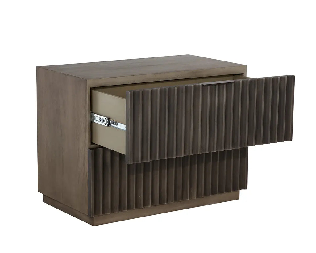 SUNPAN Carlin Nightstand Taupe 110640