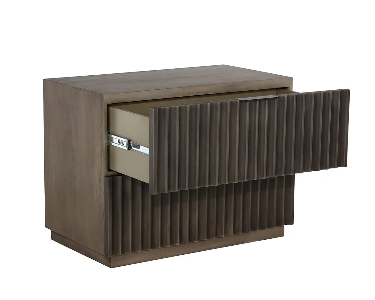 SUNPAN Carlin Nightstand Taupe 110640