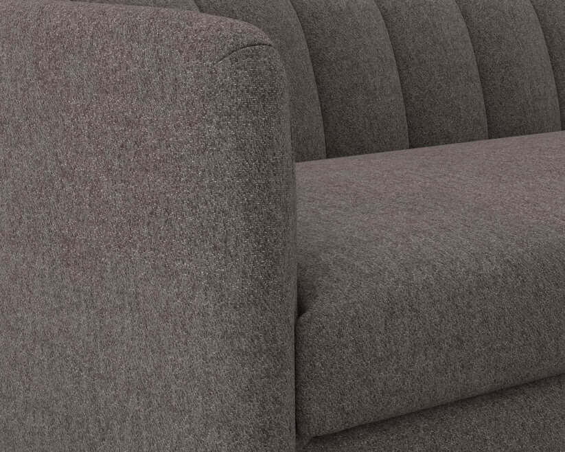 Sunpan Birrit Sofa Alaska Hedgehog Brown 110707