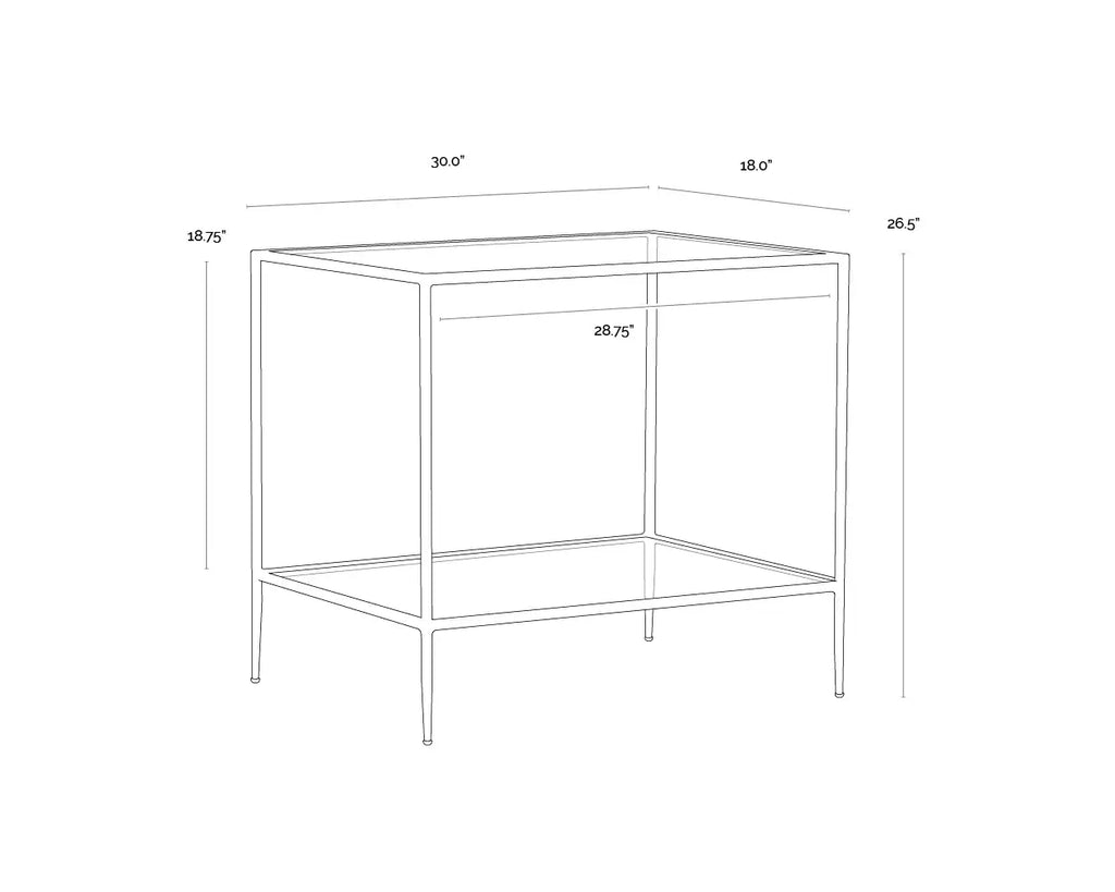 SUNPAN  EMINE NIGHTSTAND 110762