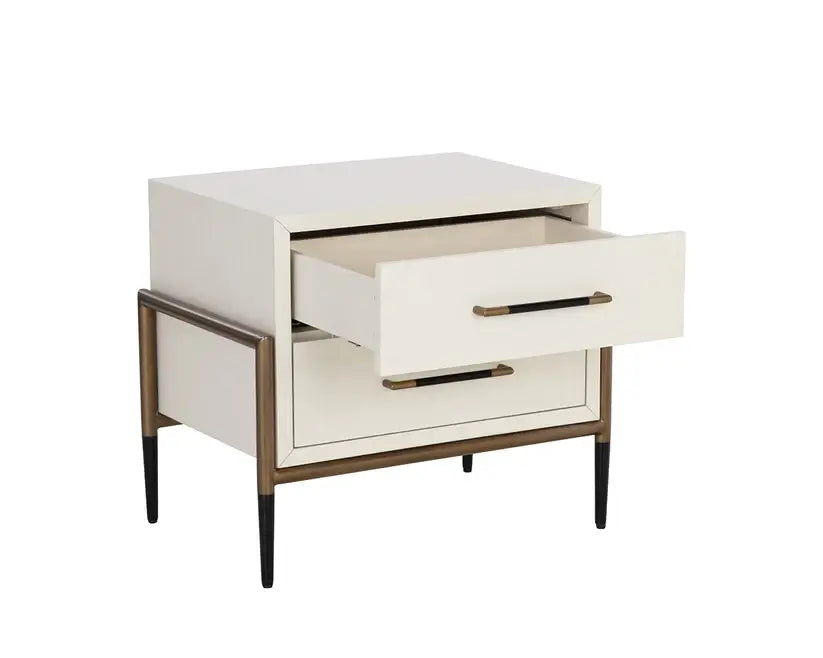 SUNPAN Weldrick Nightstand Cream 110813