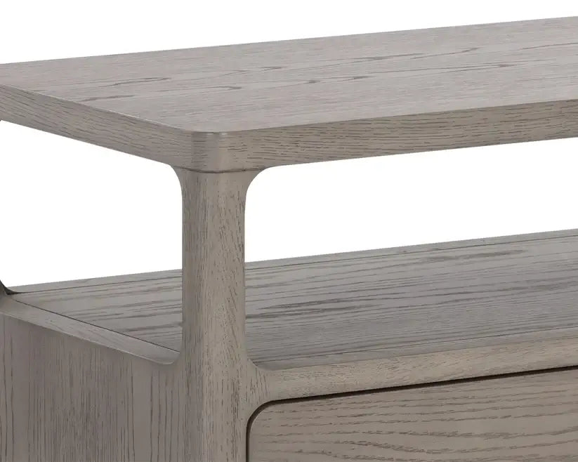 SUNPAN DANETTE NIGHTSTAND GREIGE 110926