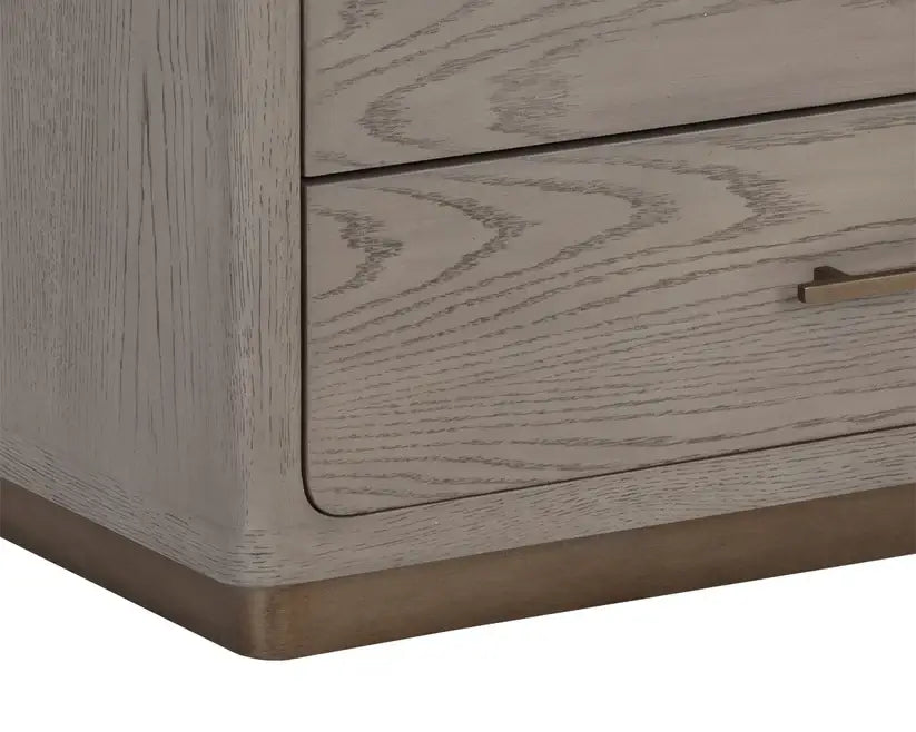 SUNPAN DANETTE NIGHTSTAND GREIGE 110926