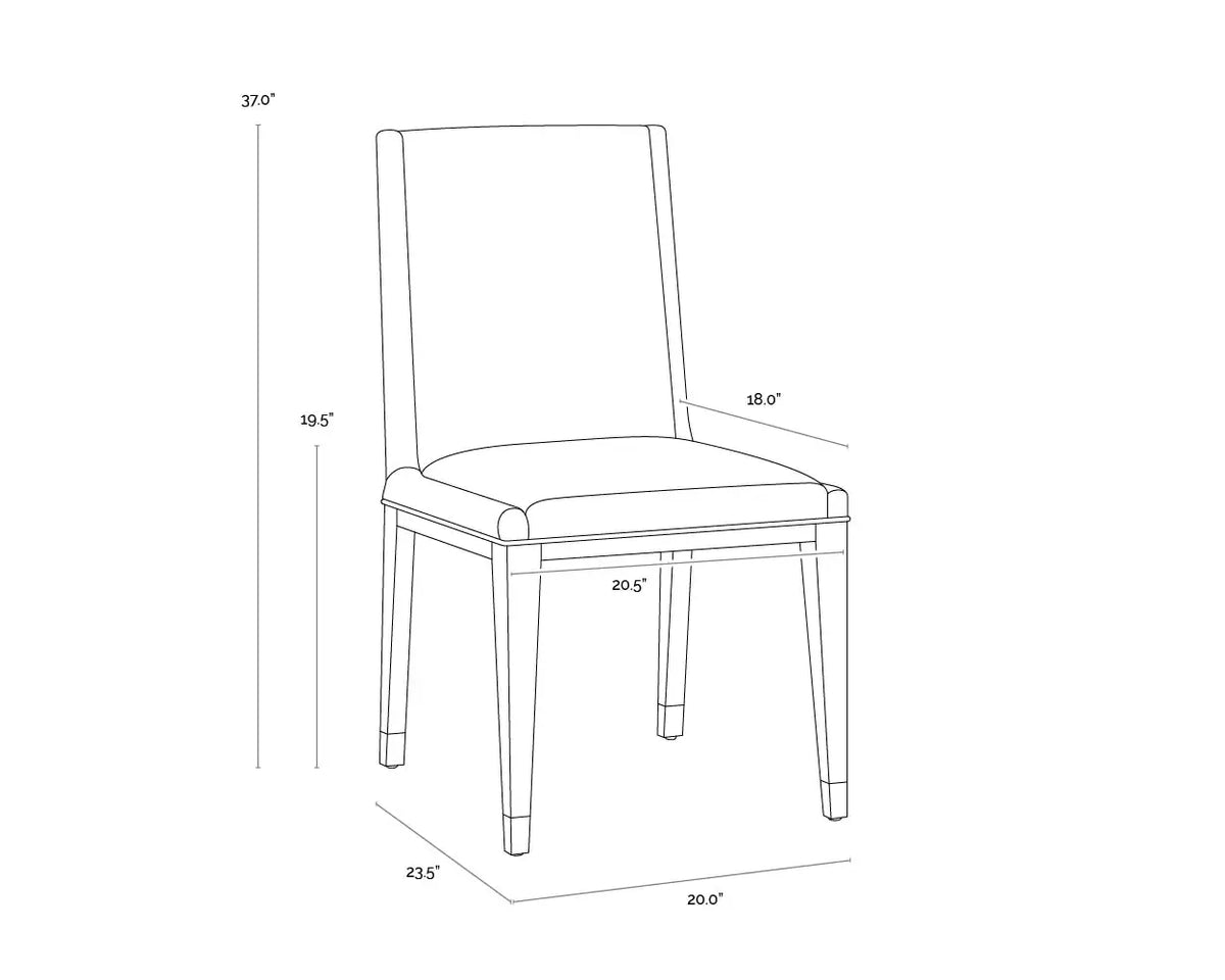 SUNPAN Kalla Dining Chair Set of Two 110929