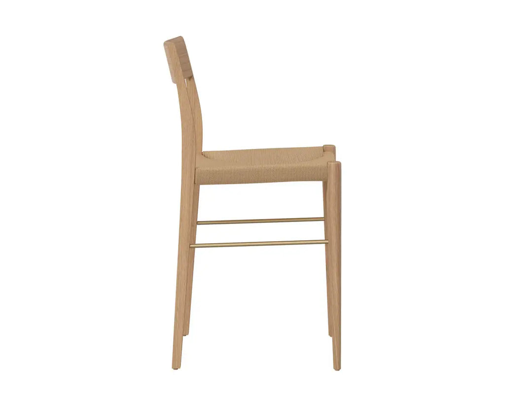 SUNPAN BONDI COUNTER STOOL - LIGHT OAK 110982