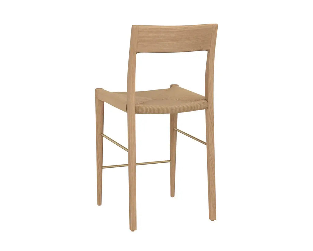 SUNPAN BONDI COUNTER STOOL - LIGHT OAK 110982