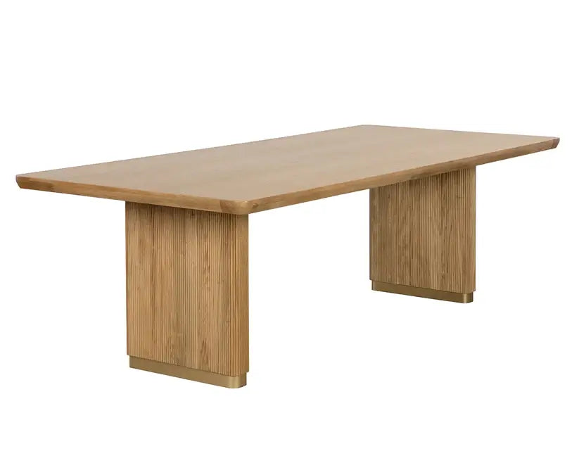 SUNPAN Kalla Dining Table 96" Rectangular Natural 110992