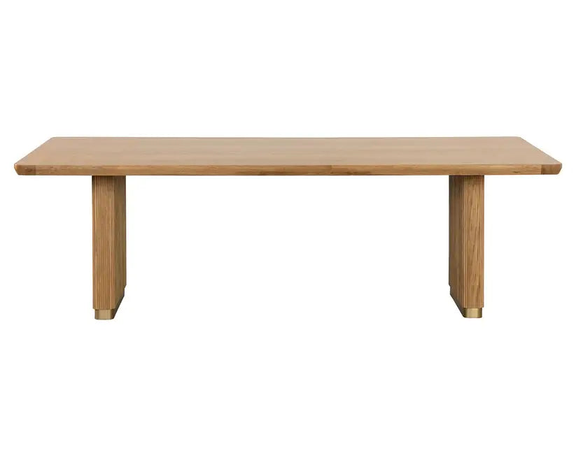 SUNPAN Kalla Dining Table 96" Rectangular Natural 110992